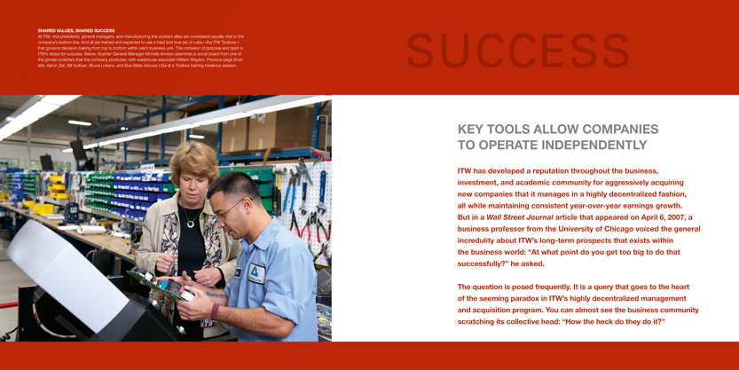 Illinois Tool Works Key Tools