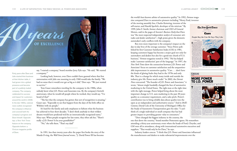 JD Power and Associates 40 Years of Excellence